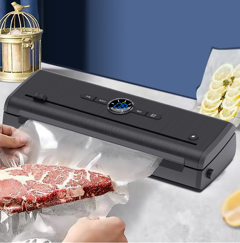 Food Vacuum Sealer Automatic Sealing Machine 70kpa 115w Width 3mm dealonline.co.nz
