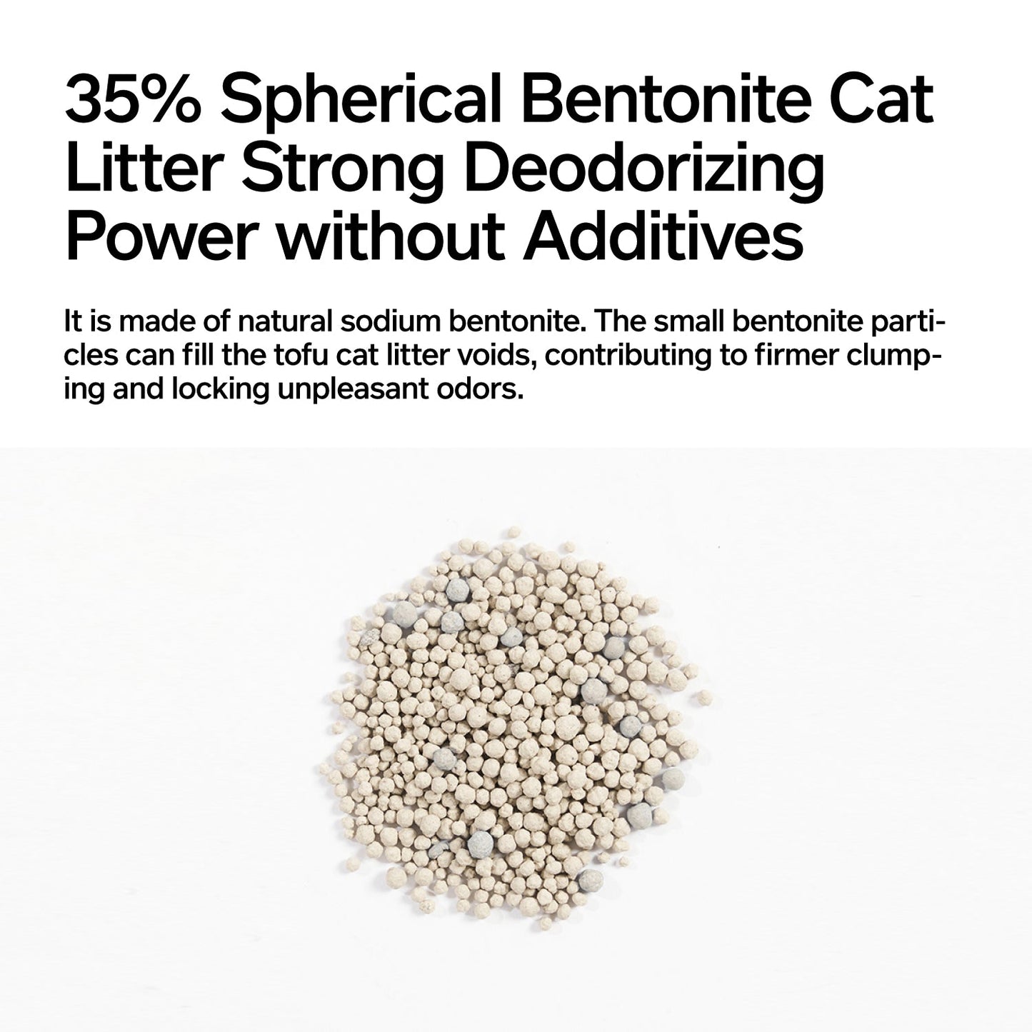 PIDAN 3-in-1 Blend Cat Litter (Tofu, Spherical Bentonite Clay,  Activated Carbon Infused Tofu) Pidan New Zealand