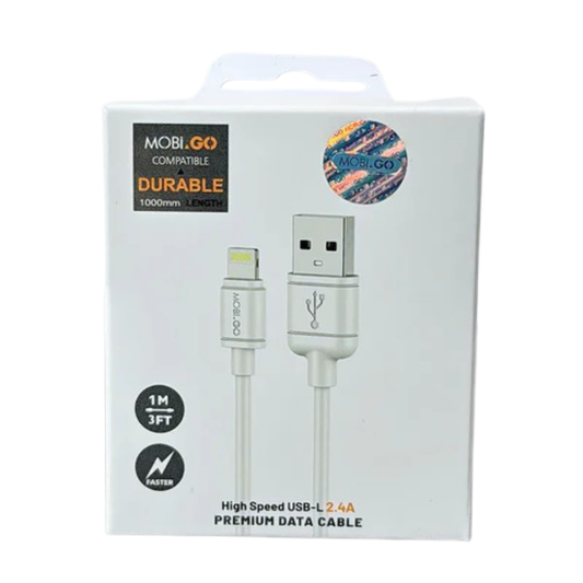 Mobigo 1m USB-A to Lightning cable 201L