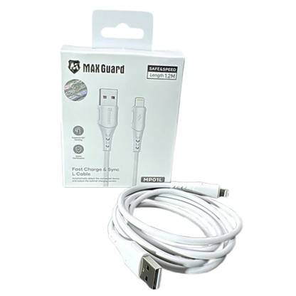 Maxguard 1.2m USB-A to Lightning Cable MP01L