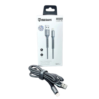 Maxguard 1m USB-A to Lightning cable M41L