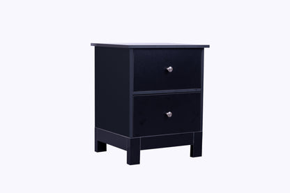 'Pamela' Bedside Table Black sue-e furniture