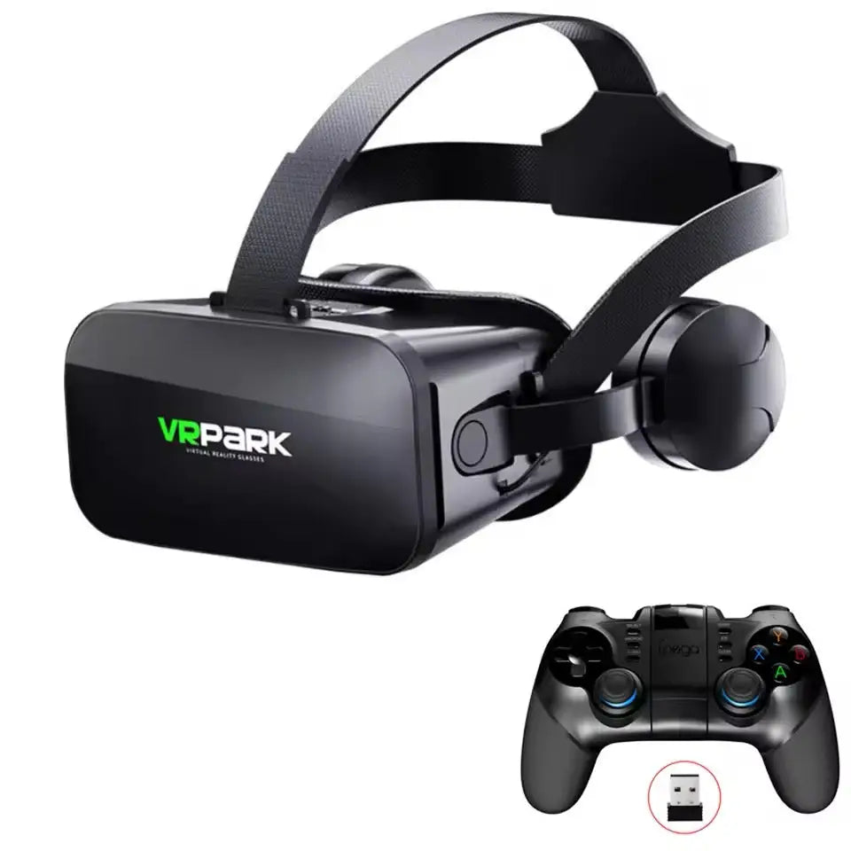 4K VR Headset with Rocker – 3D Virtual Reality Glasses Habicare