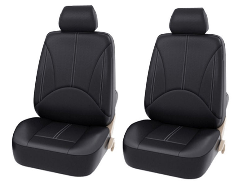 PU Leather Car Seat Cover Protector for 2 Front Seats Set dealonline.co.nz
