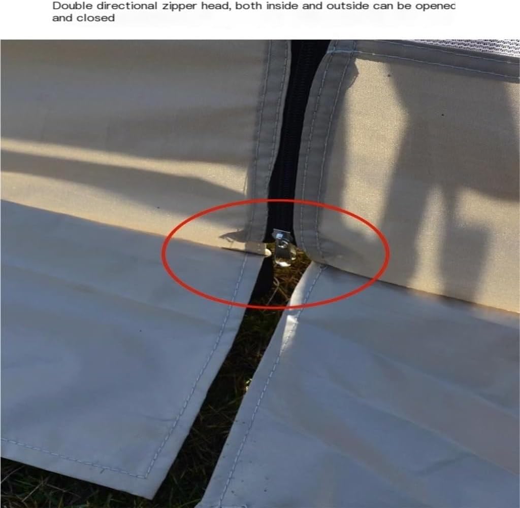 Anti-Mosquito Awning Canopy – Mesh Screen Portable Beach & Camping Tent ECOTREK