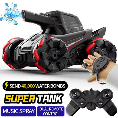 RC Car 4WD 2.4G Wireless Gesture Sensing RC Tank Water Bomb Spray Stunt dealonline.co.nz