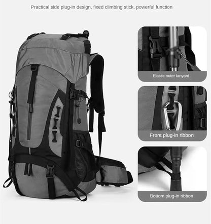 60L Camping & Hiking Backpack – Lightweight Travel Backpack for Outdoor Adventures ECOTREK