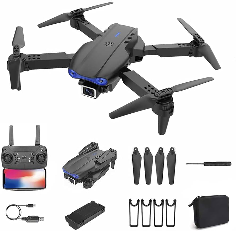E99 Pro Drone Dual Camera WiFi FPV Foldable RC Quadcopter Altitude Hold dealonline.co.nz