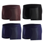 Men's Modal Boxer Shorts — Breathable Mesh Mid-Waist Underwear | Single & 4-Pack - ShopHub