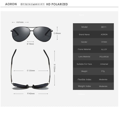 HD Polarized lens Lens Sunglasses Anti-Blue Ray Hydrophobic with Case 4 colours dealonline.co.nz
