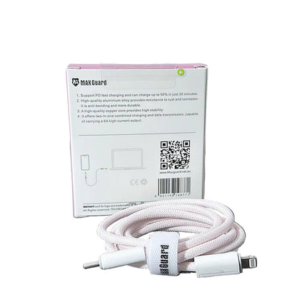 Maxguard 30W Type-C To Lightning Cable (Available in 4 colours) 9eight5