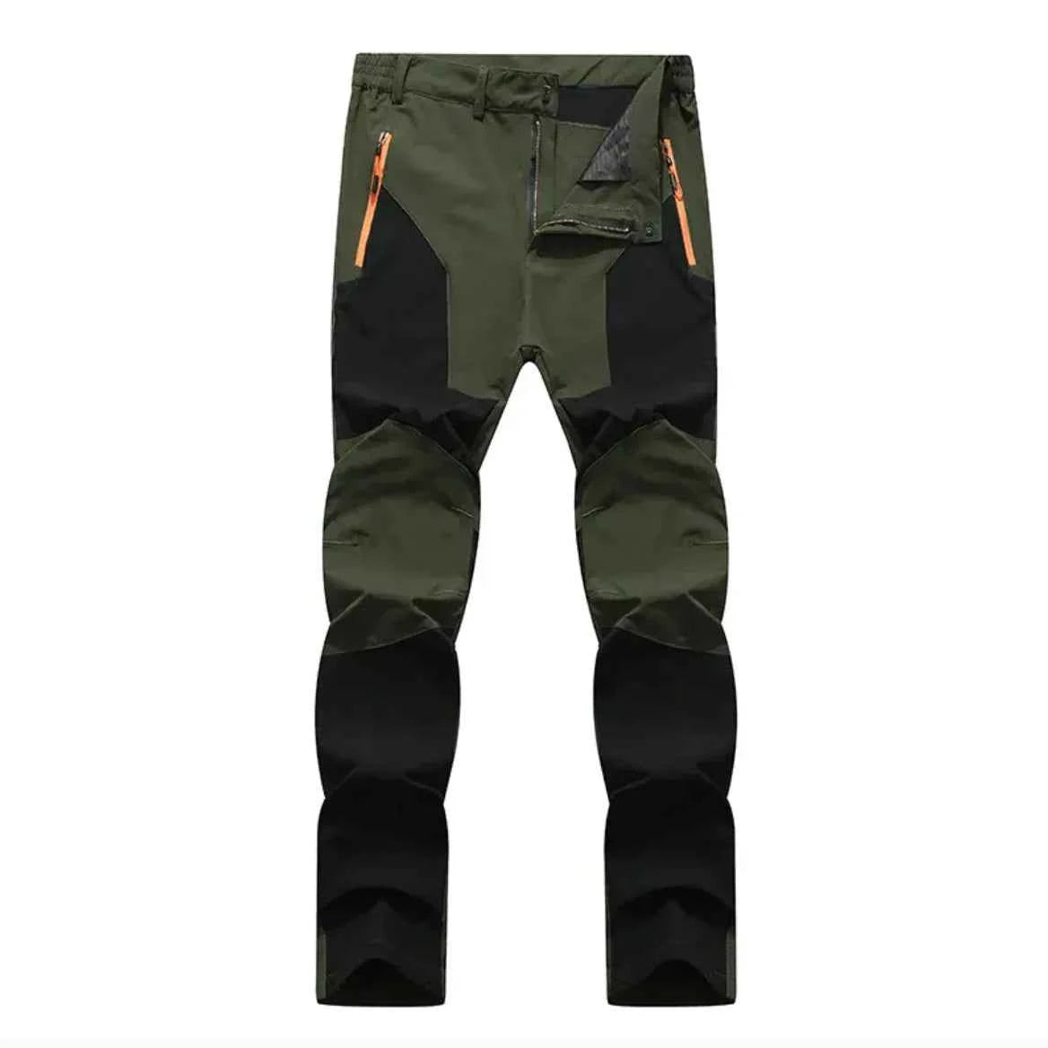 Stretch Windproof Waterproof Hiking Pants - Wear-Resistant Outdoor Trousers