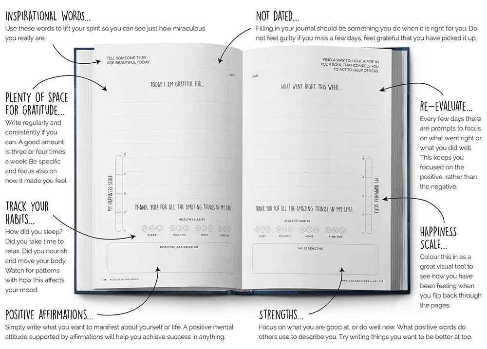 Resilient ME Gratitude Journal for Teens (Age 12-18)