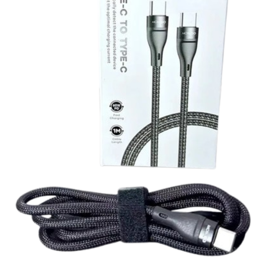 Mobigo 1m 65W Type-C to C cable GO1TT