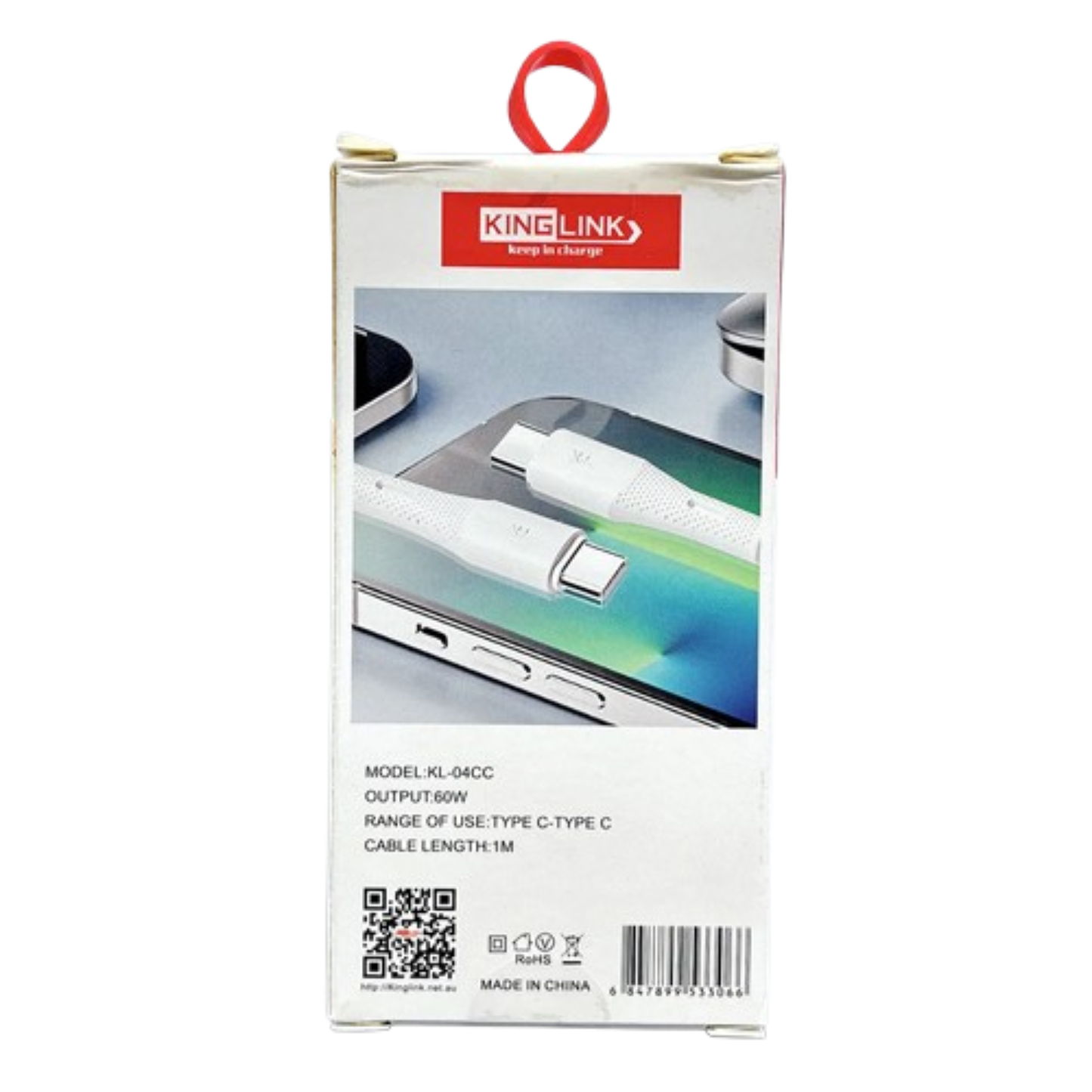 Kinglink 1m PD 60W Type-C to Type-C Cable KL04CC