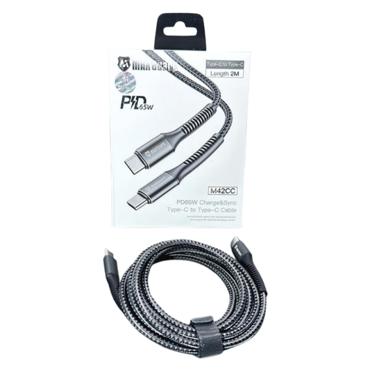 Maxguard 2m 65W Type-C to C cable M42CC