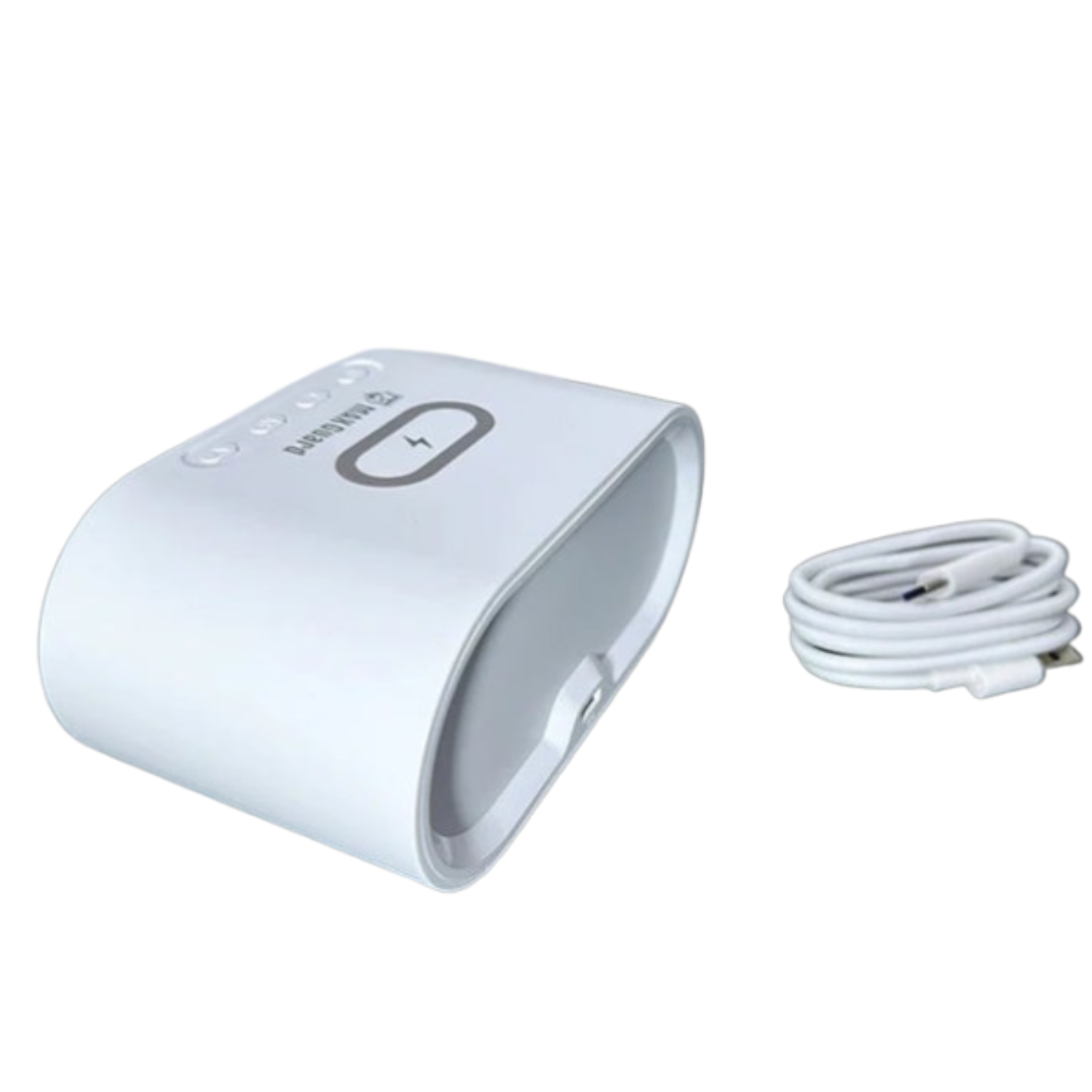 Maxguard 15W 2 IN 1 Alarm Clock & Wireless Charger 9eight5