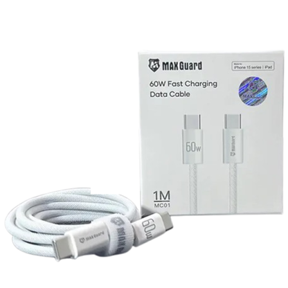 Maxguard 1m 60W Type-C to C Cable MC01