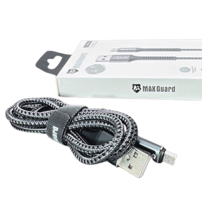 Maxguard 1m USB-A to Micro cable M41M