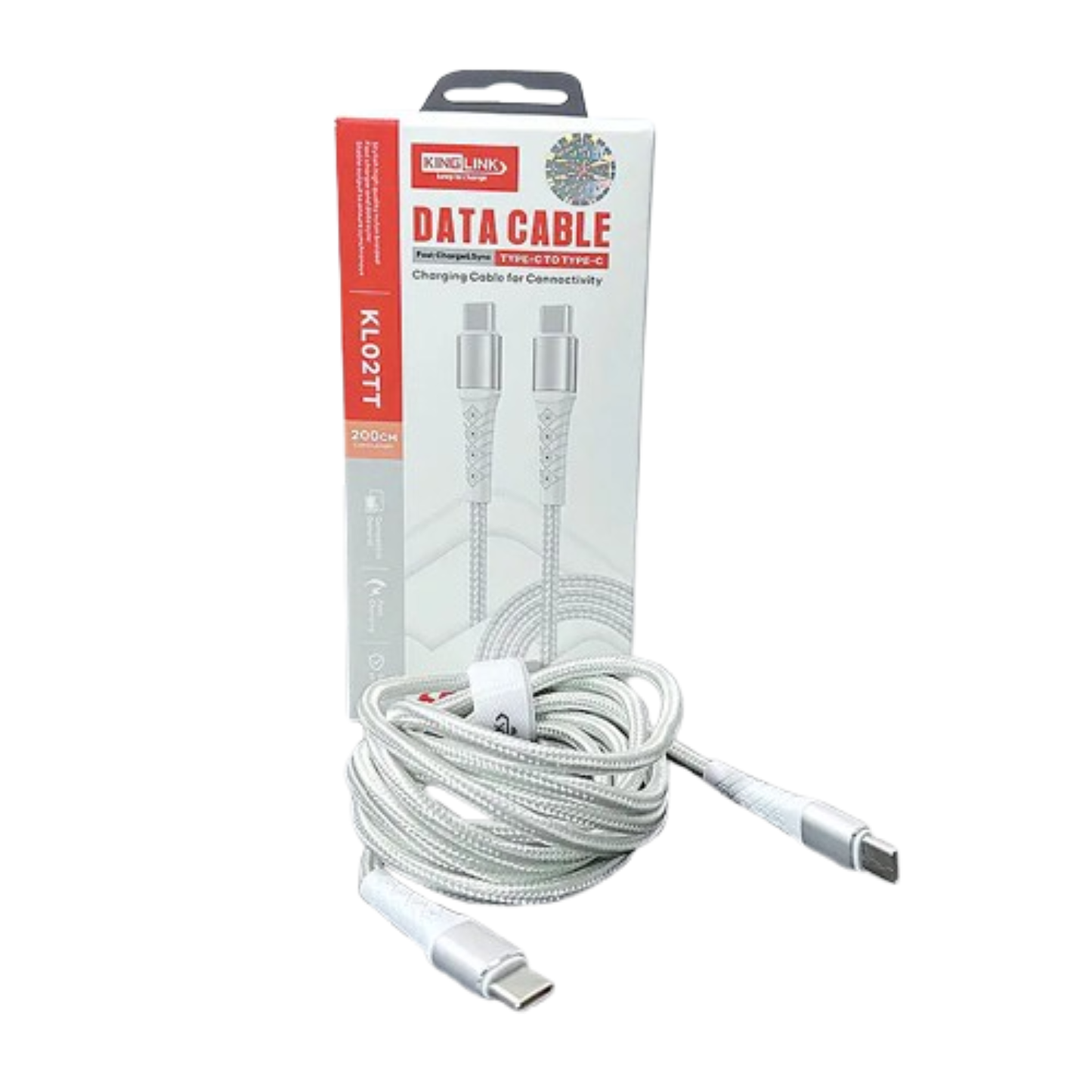 Kinglink 2m 60W Type-C to C Cable KL02TT