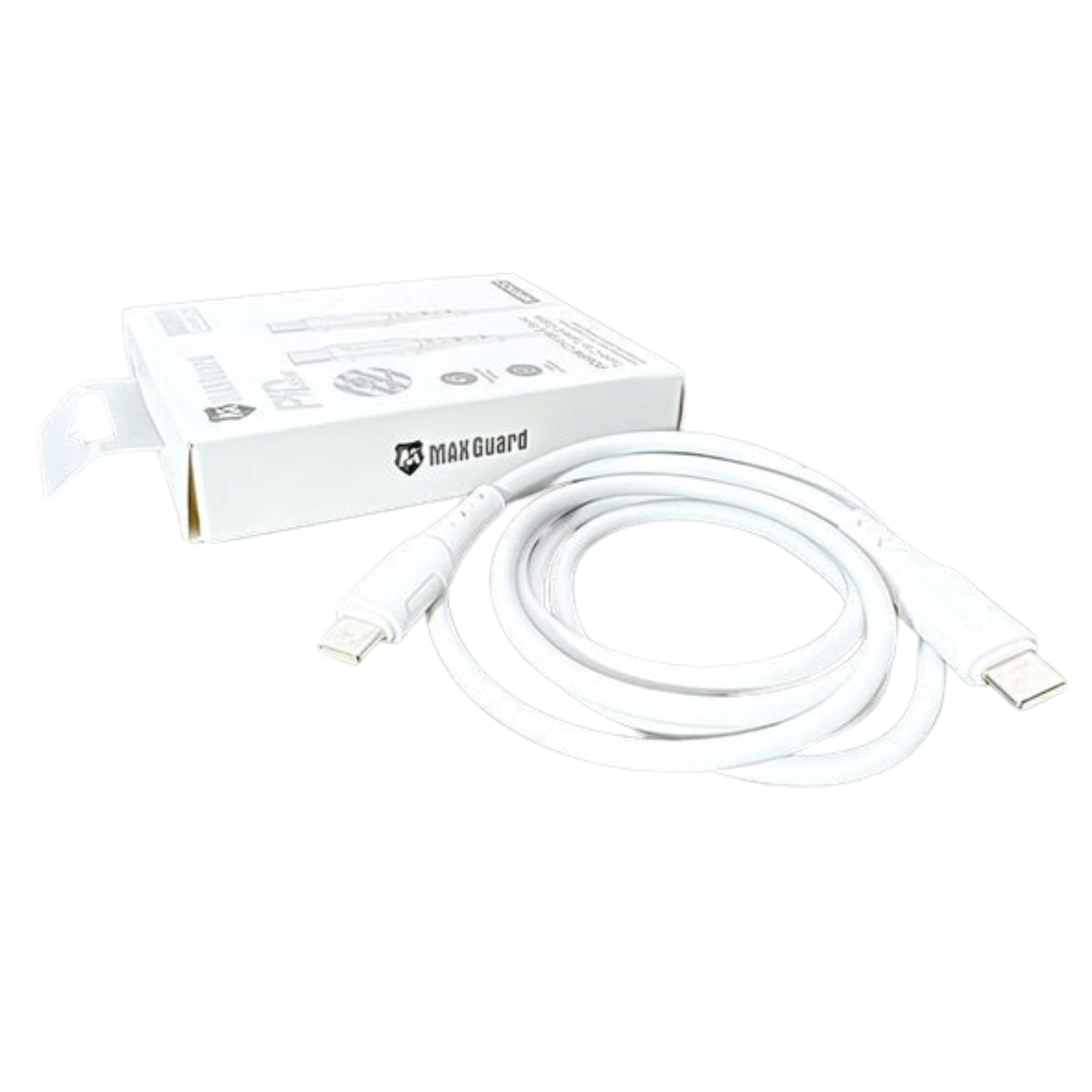 Maxguard 1.2m 65W Type-C to C Cable MP01CC