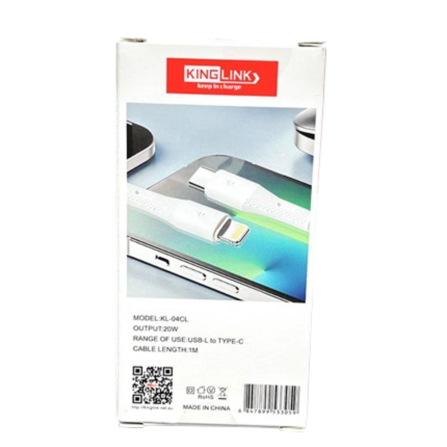 Kinglink 1m 20W Type-C to Lightning Cable KL04CL