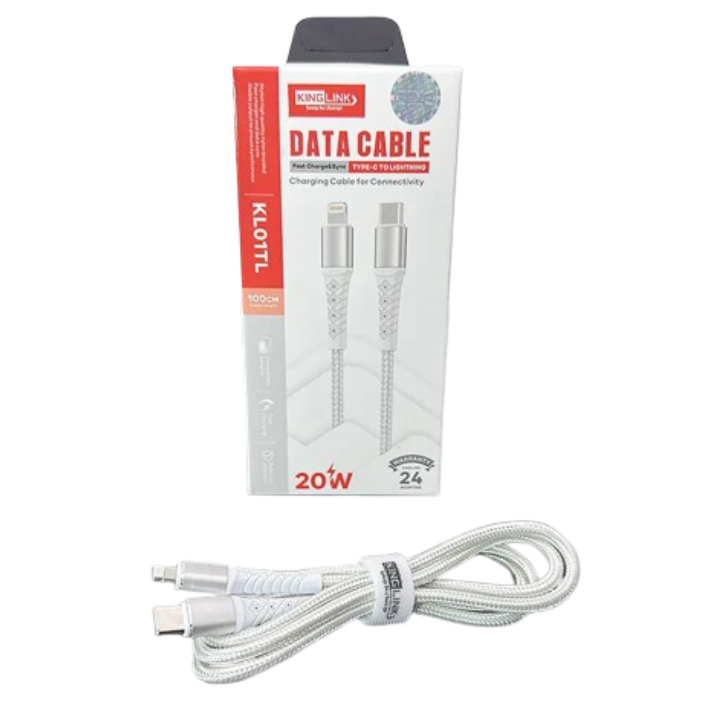 Kinglink 1m 20W Type-C to Lightning Cable KL01TL