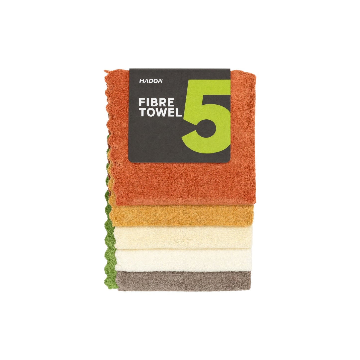 Frankly Cotton Fibre Cleaning Cloths – Set of 5 Nest & Stem Homewares