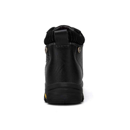 Leather High-top Shoes