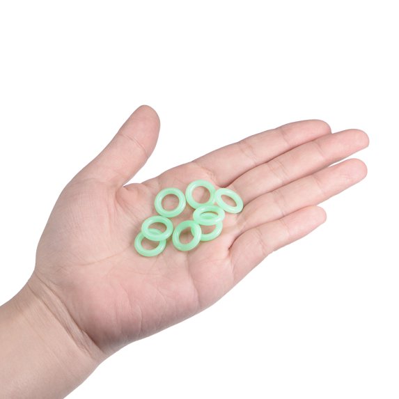 ECOTREK Glow Tent Stake Rings – Silicone Glow Marker Rings for Tent Pegs JP30416 - ShopHub