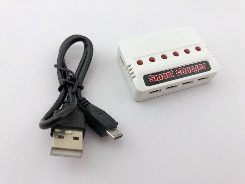 6 in 1 3.7V USB Charger for Drone dealonline.co.nz