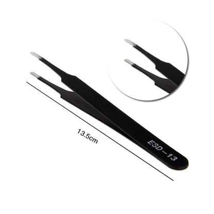 6 Piece Anti-Static Stainless Steel Tweezer Set That Watch Shop
