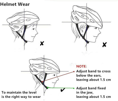 HT-12 Bicycle Helmet – Lightweight Cycling Helmet with Adjustable Fit HT12502 - ShopHub