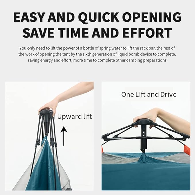Clearance!!!Automatic Pop-Up Camping Tent ECOTREK