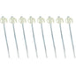 ECOTREK Glow Tent Pegs – Steel Camping Ground Stakes for Tent, Tarp & Canopy JP34715 - ShopHub