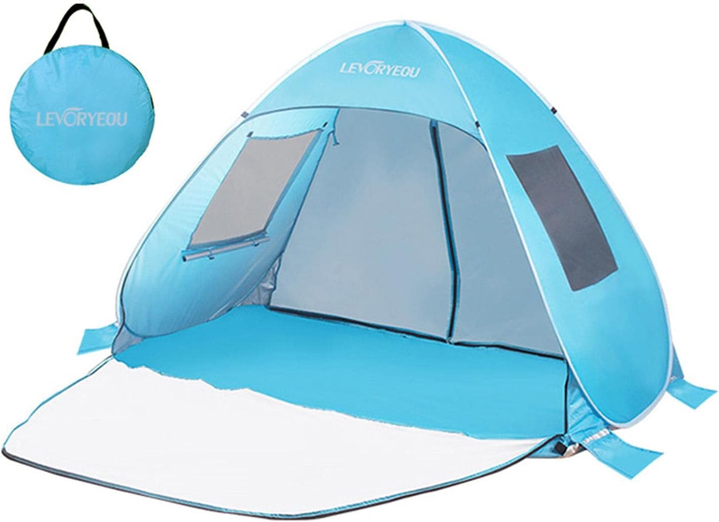 Pop-Up Beach Tent Sun Shelter – Easy Setup & Portable ECOTREK