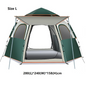 Hexagonal Camping Tent - Durable, Quick Setup JLP5467 ECOTREK