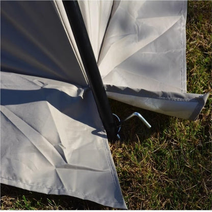 Anti-Mosquito Awning Canopy – Mesh Screen Portable Beach & Camping Tent ECOTREK