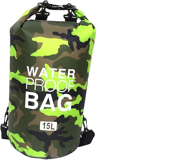 ECOTREK Waterproof Dry Bag – 15L / 20L / 30L Pack Sack with Shoulder Strap ECOTREK