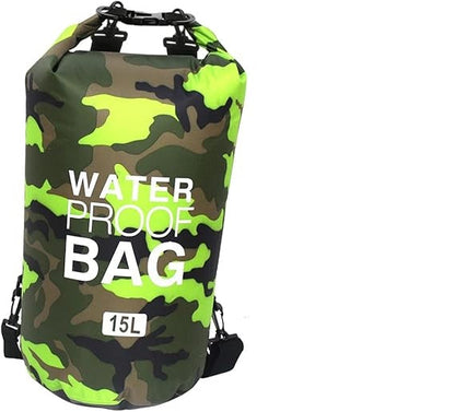 ECOTREK Waterproof Dry Bag – 15L / 20L / 30L Pack Sack with Shoulder Strap ECOTREK