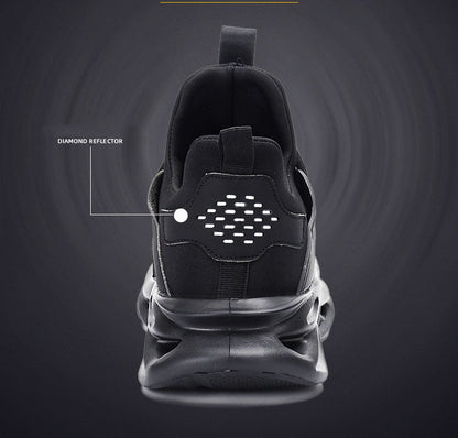 Steel Toe Work Shoes Safety Sneakers Industrial Shoes Lightweight Puncture Proo - ShopHub