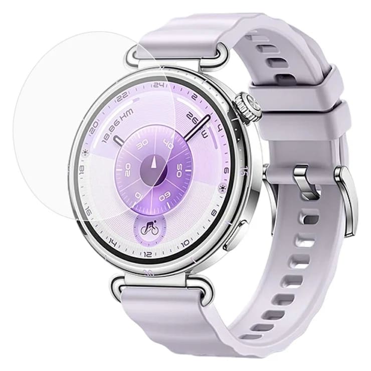 Two clear Huawei GT6 41mm watch screen protectors for the smartwatch, shown in the product image.