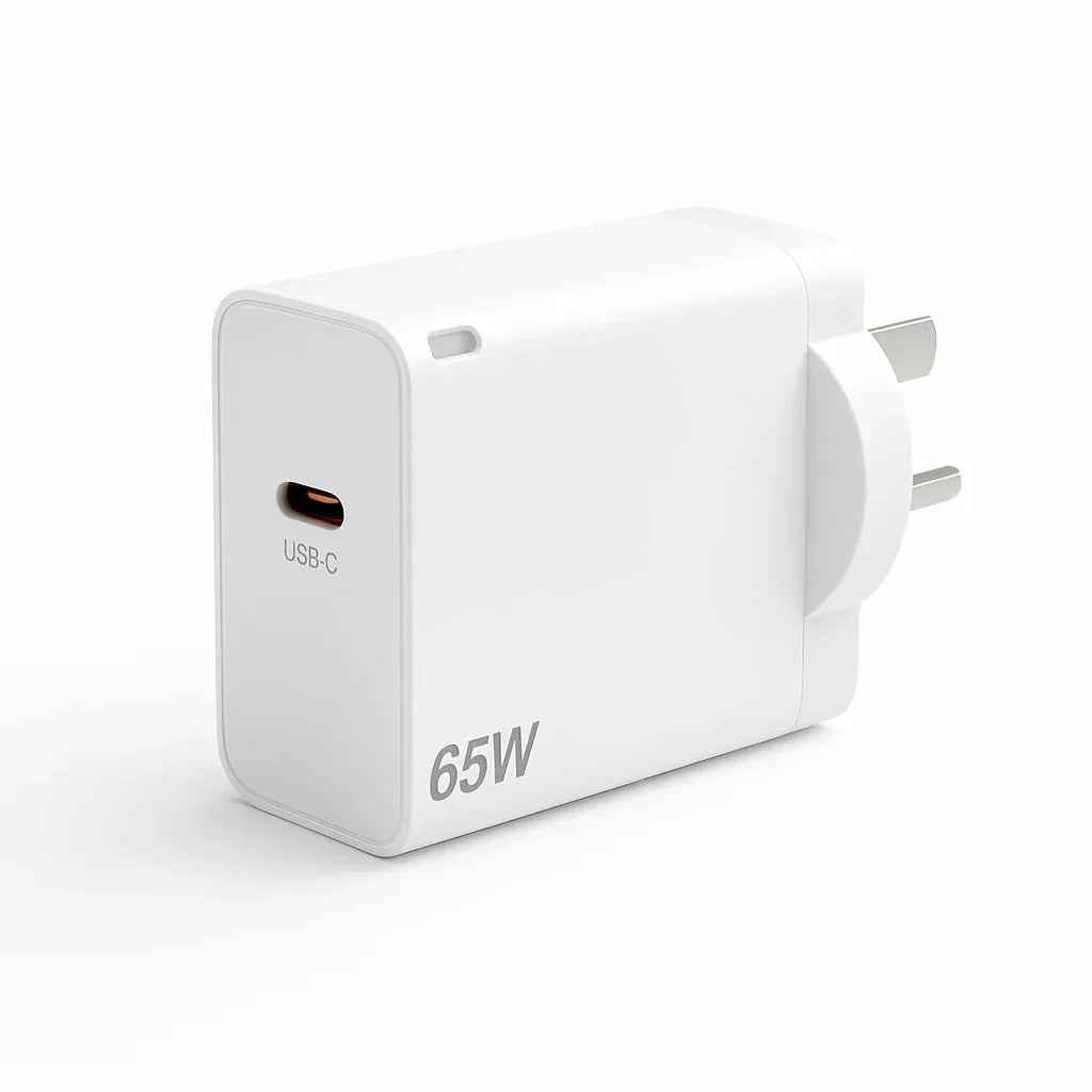 65W USB-C Fast Charger – Super Speed PD Charger with Cable Options