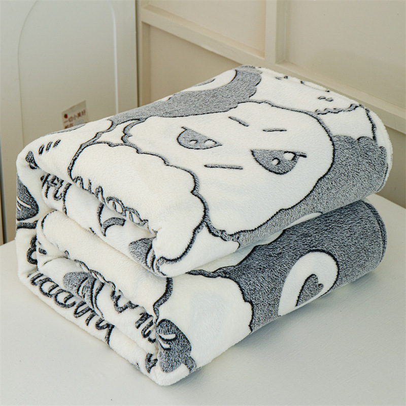 Fleece Blanket Soft Comfy Plush Winter Warm 200cm - ShopHub