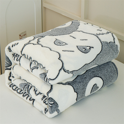 Fleece Blanket Soft Comfy Plush Winter Warm 200cm - ShopHub
