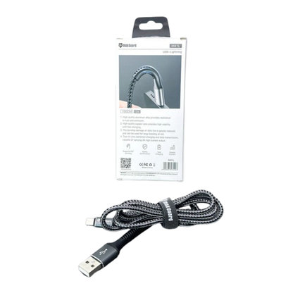 Maxguard 1m USB-A to Lightning cable M41L