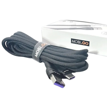 Mobigo 2m USB-A to C cable GO106
