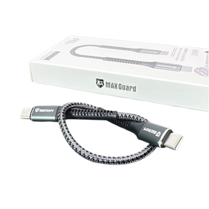 Maxguard 25cm 65W Type-C to C cable M40CC