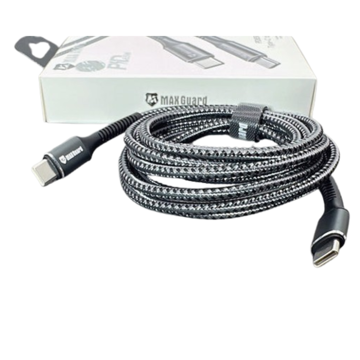 Maxguard 2m 65W Type-C to C cable M42CC