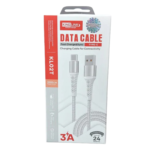 Kinglink 2m USB-A to C Cable KL02T